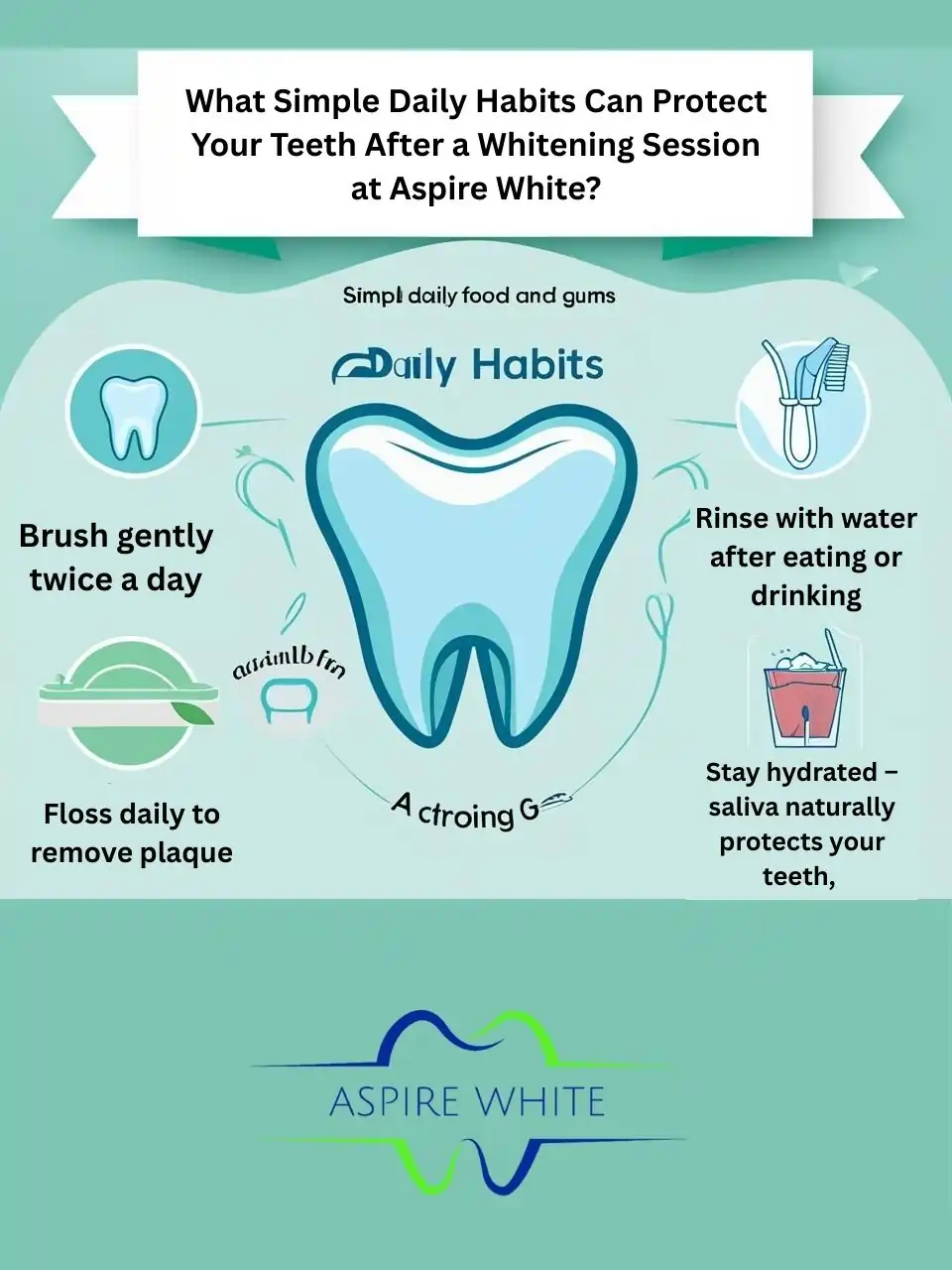 What Simple Daily Habits Can Protect Your Teeth After a Whitening Session at Aspire White Bournemouth